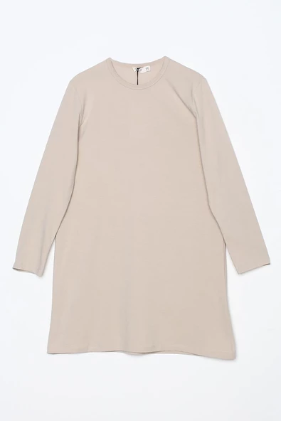 Taş-Basic Pamuklu Süprem Sweat Tunik - Resim 6
