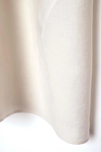 Taş-Volanlı Hakim Yaka Yarım Patlı Tunik - Resim 5