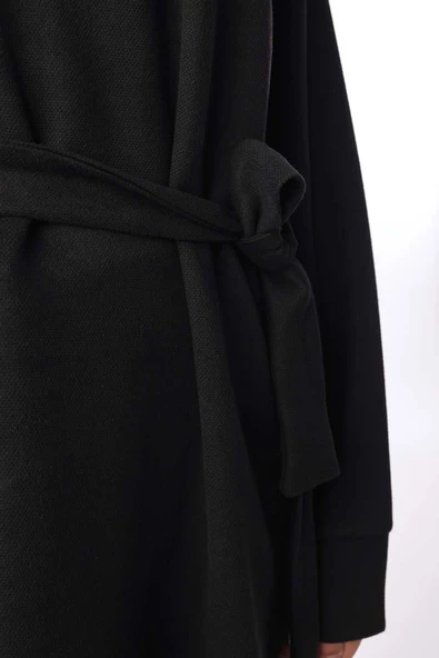 Siyah-Kuşaklı Balıkçı Yaka Tunik - 5