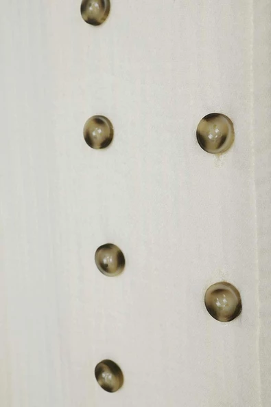 Kemik-%100 Pamuklu Çift Düğmeli Gömlek Tunik - Resim 6