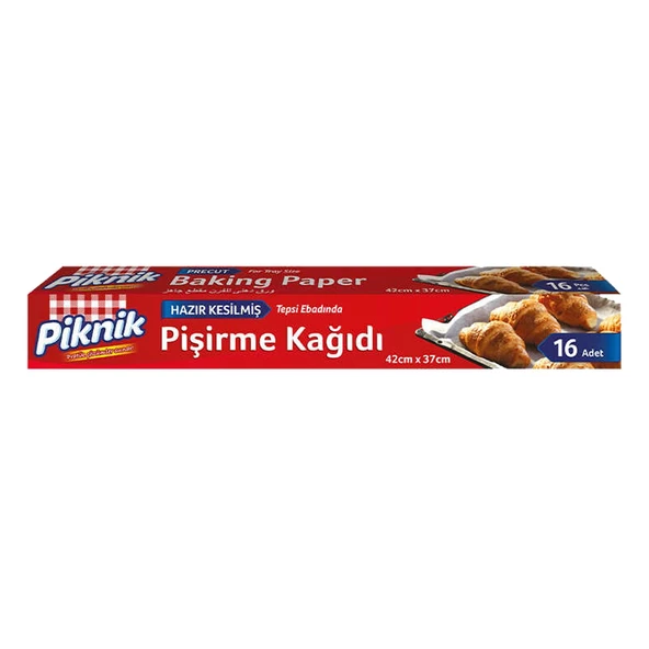 Piknik Pişirme Kağıdı Kesilmiş 42x37 cm 16 lı x 4 Adet - 2