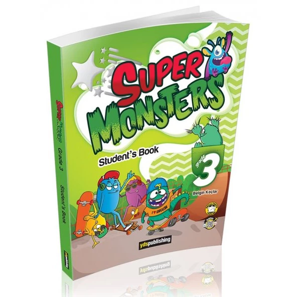 Yds Publishing 3. Sınıf Super Monsters Student's Book + Activity Book