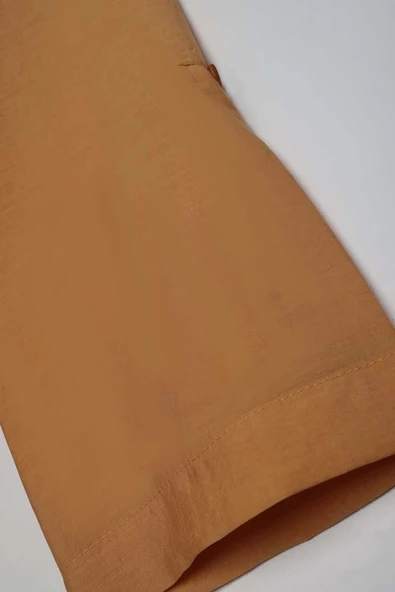 Sarı-Çift Cepli Gömlek Tunik - 6