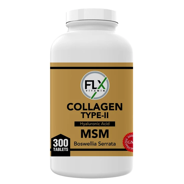 Flx Collagen Type-II Hyaluronic Acid Msm Boswellia Serrata 300 Tablet