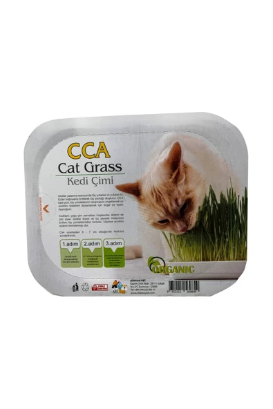 CCA  Naturel Cat Grass Organik Kedi Çimi