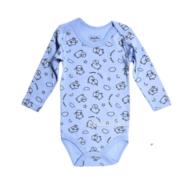 Dreams Kuzulu Uzun Kollu Bebek Çıtçıtlı Body (BabyToo) - 2