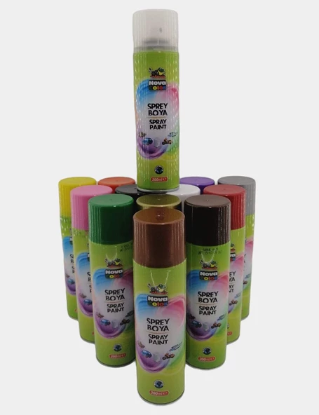 Nova Color Renk Seçenekli Sprey Boya ( 1 Adet ) - 2