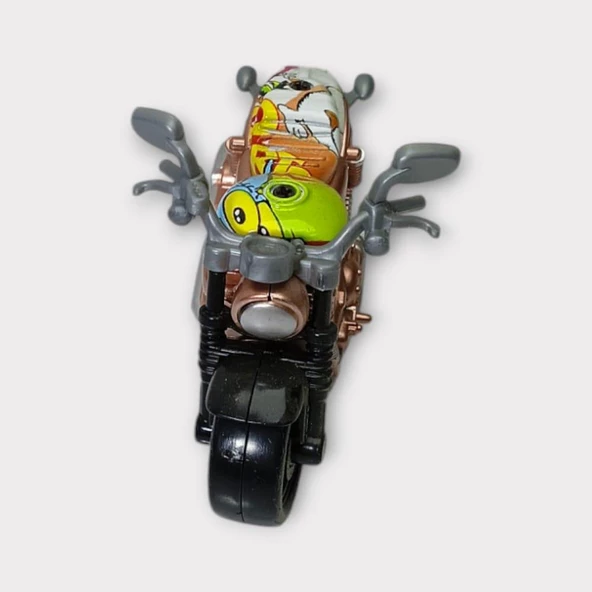 Çek Bırak Custom Motorsiklet 9 Cm - Rose Gold - Resim 4