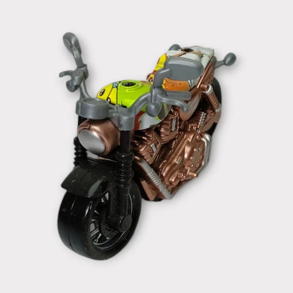 Çek Bırak Custom Motorsiklet 9 Cm - Rose Gold - Resim 2