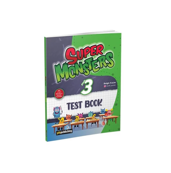 YDS Publishing 3. Sınıf Super Monsters Test Book