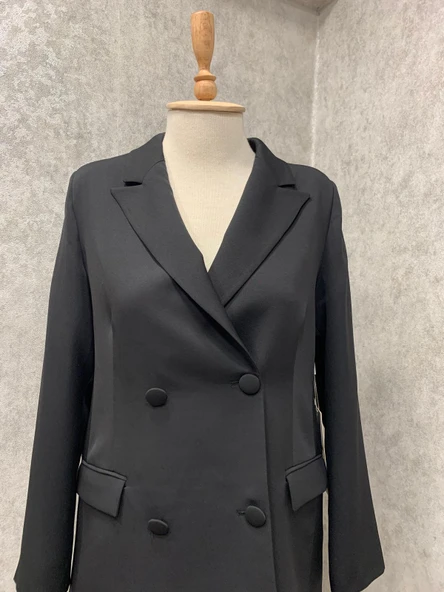 24Y101 FAMELİN CEKET BLAZER ÖNÜ DÜĞMELİ - 2