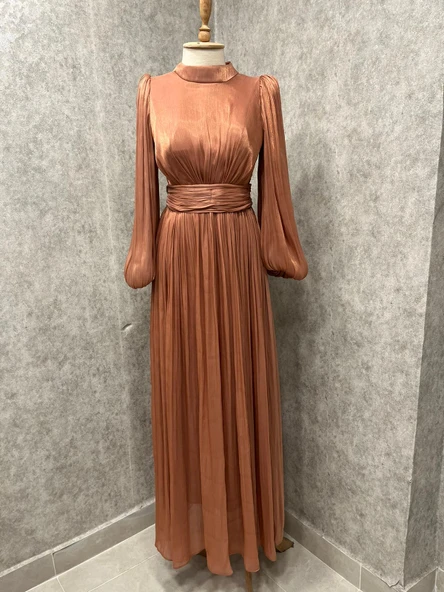 24Y4759 HENNİN ABİYE ELBİSE JAN JAN KUMAŞ