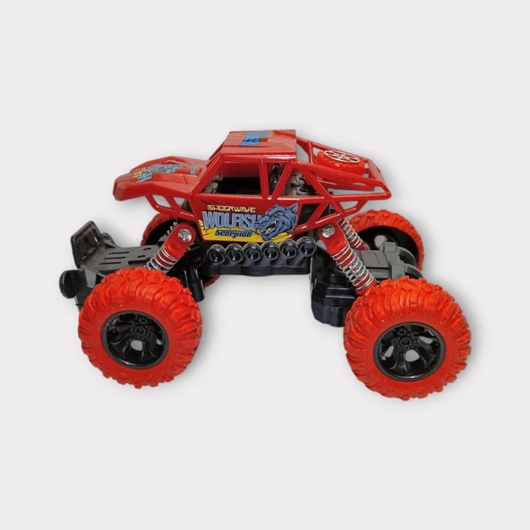 Çek Bırak Cross Buggy Araba 14 Cm - Kırmızı - Resim 2