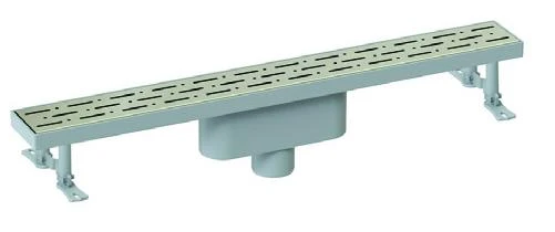 Maxiflow Duş Kanalı Klasik Line Pas.Iz Ø50 20Cm Alt