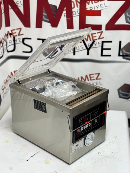 Sönmez Vakum  26 Cm Gıda Vakum Makinesi Et Peynir Sucuk Pazarcı Vakum Makinası
