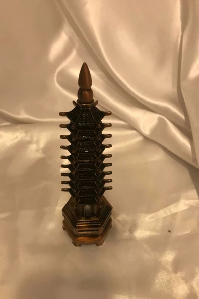 Pagoda Koruyucu Feng Shui Bereket Şans Mutluluk Ejderha Çin Paralı Feng Sui Pagoda - Resim 8