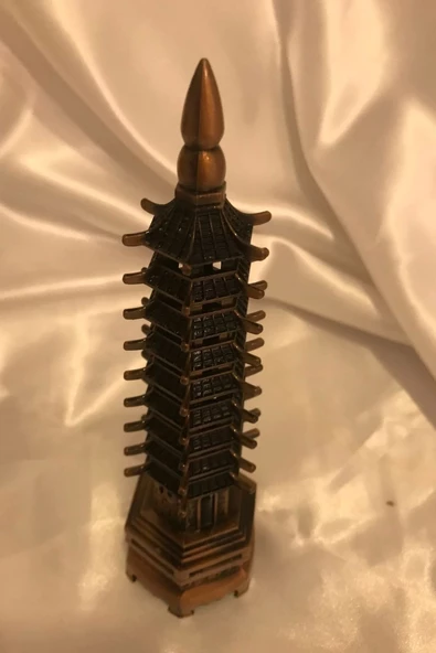 Pagoda Koruyucu Feng Shui Bereket Şans Mutluluk Ejderha Çin Paralı Feng Sui Pagoda - Resim 5