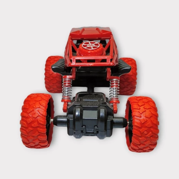 Çek Bırak Cross Buggy Araba 14 Cm - Kırmızı - Resim 4