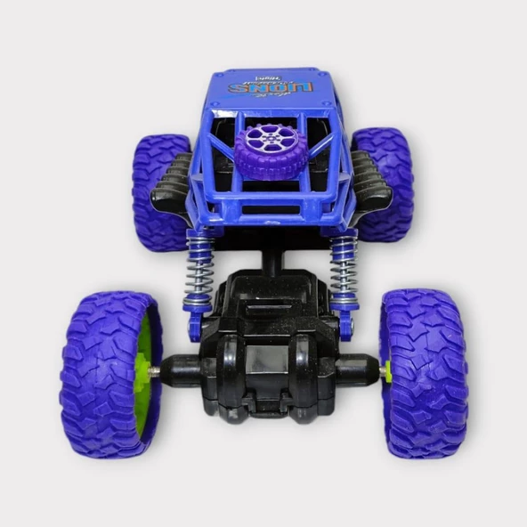 Çek Bırak Cross Buggy Araba 14 Cm - Mor - 3