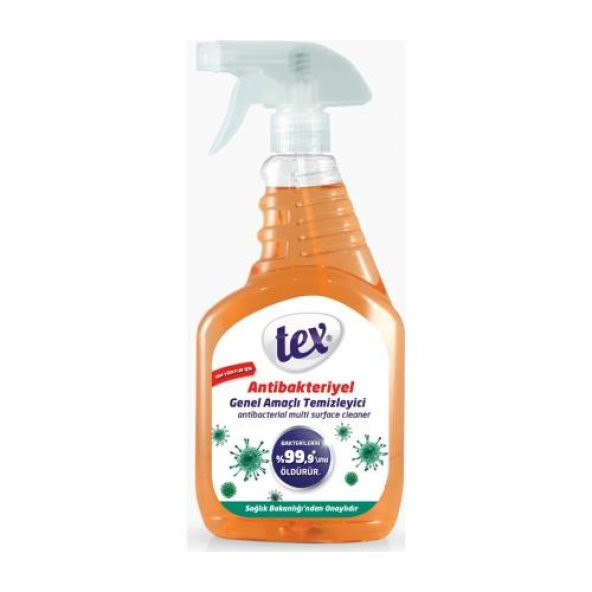 Tex Antibakteriyel Genel Amaçlı Yüzey Temizleyici 750 ML