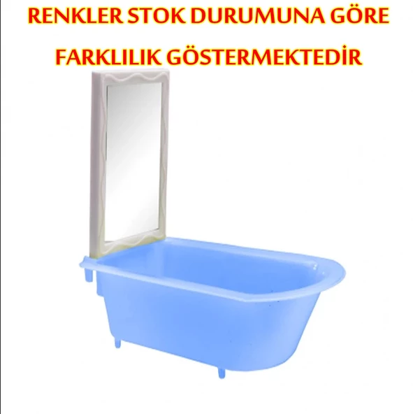 Kuş Banyosu Aynalı Küvet Kafes Kuşu Banyoluğu Aynalı Küvet 7,5-13 cm - 2