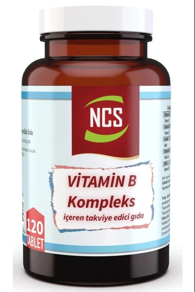 Vitamin B Complex B Vitaminleri 120 Tablet