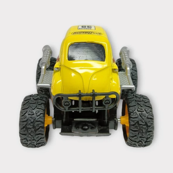 Çek Bırak Cross Buggy Araba - Sarı - 3