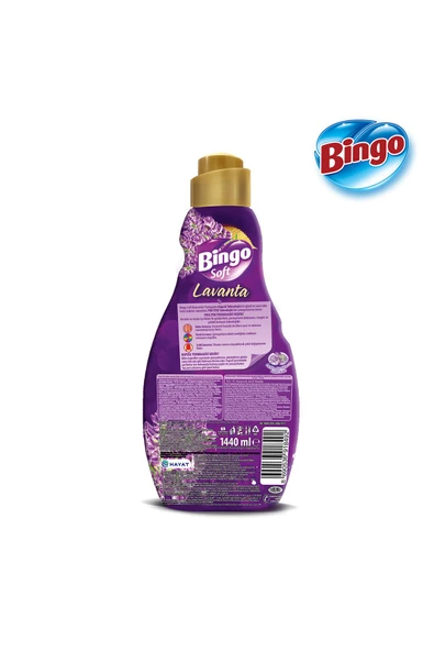  Soft Konsantre Çamaşır Yumuşatıcısı Lavanta 1440 ml X 6 Adet - 4