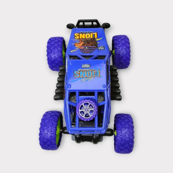 Çek Bırak Cross Buggy Araba 14 Cm - Mor - 4