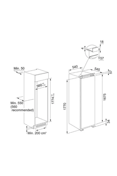 Buzdolabı FSDR 330 V NE E - 2
