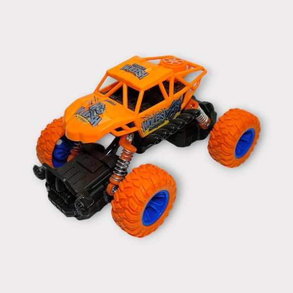 Çek Bırak Cross Buggy Araba 14 Cm - Turuncu