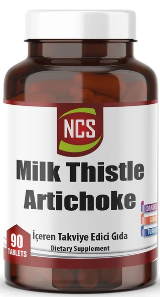 Ncs Milk Thistle Artichoke Zerdeçal Karahindiba 90 Tablet