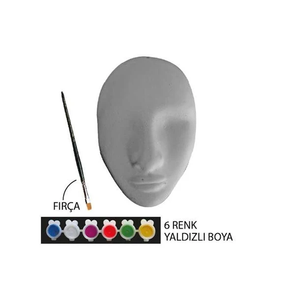 KM5308 Karton Maske Boyama Seti - 3
