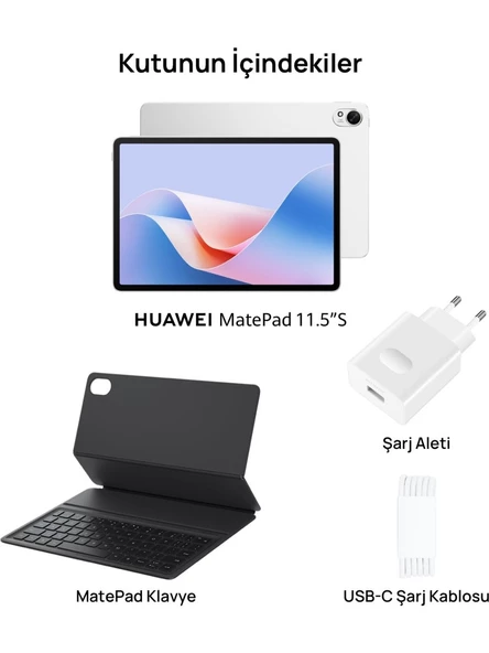 Huawei MatePad 11.5"S 256 GB Uzay Grisi Tablet - 6