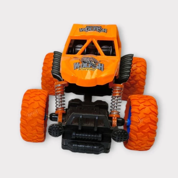 Çek Bırak Cross Buggy Araba 14 Cm - Turuncu - Resim 5