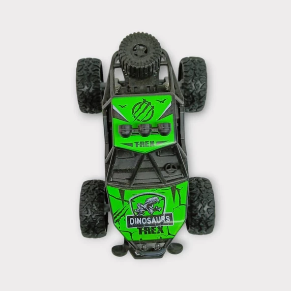 Çek Bırak Cross Buggy Araba - Yeşil - 3