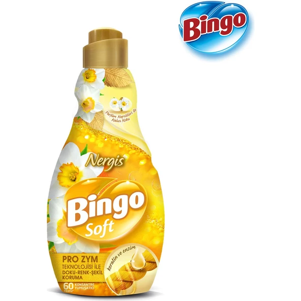  Soft Konsantre Çamaşır Yumuşatıcısı Nergis 1440 ml X 6 Adet - 3