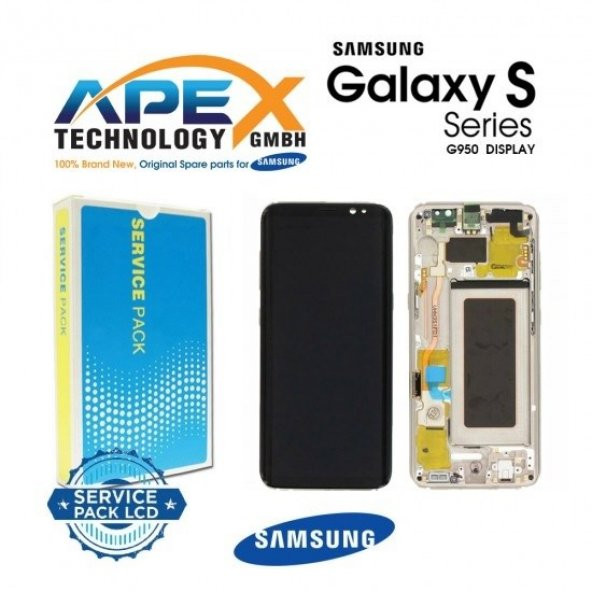Samsung G950 S8 Lcd Ekran 100 Kvk Servis Orjinal