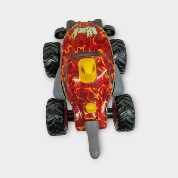 Sürtmeli Buggy Köpekbalığı Araba - Kırmızı - Resim 4