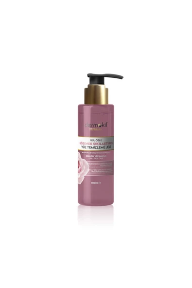 DERMOKİL GÜL ÖZLÜ YÜZ TEMİZLEME JELİ 300ML - 4