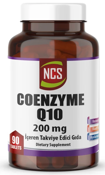 Ncs Coenzyme Q10 200 Mg 90 Tablet Koenzim Resveratrol Hyaluronic