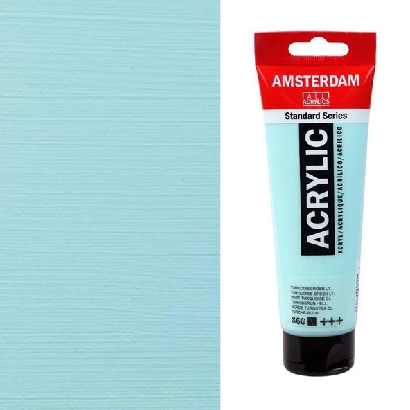 Amsterdam Akrilik Boya 120ml Tüp TURQUOISE GREEN LT 660