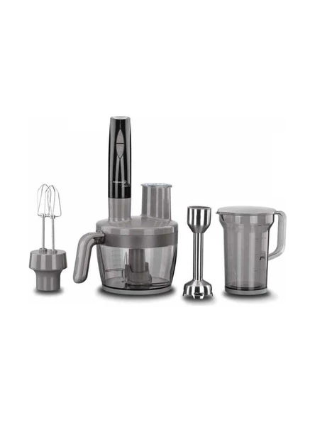 KORKMAZ A455 Vertex Multi Siyah Blender Set - 4
