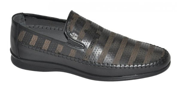 Erkek timberland loafer günlük ayakkabı Siyah Antik