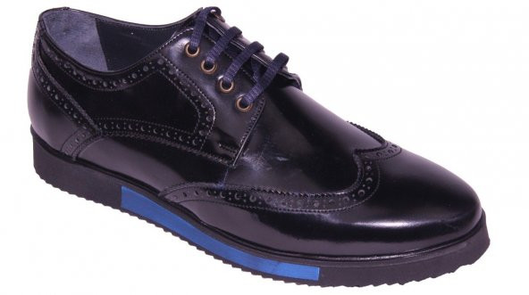 Erkek klasik spor loafer günlük ayakkabı Siyah Açma