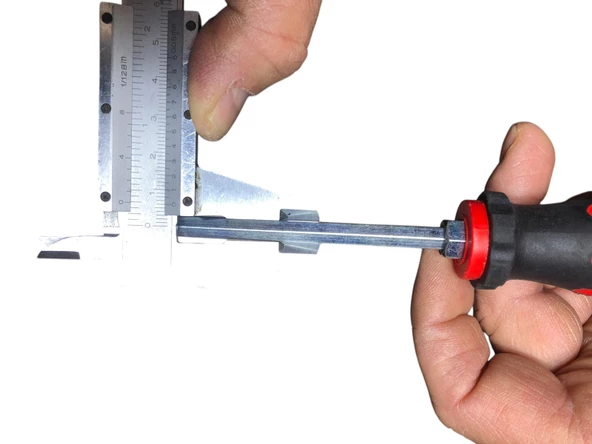 6 Parça Çift Taraflı Tornavida Seti Çantalı Darbeli Kauçuk Kaplamalı Yıldız ve Düz Tornavida Seti - 2