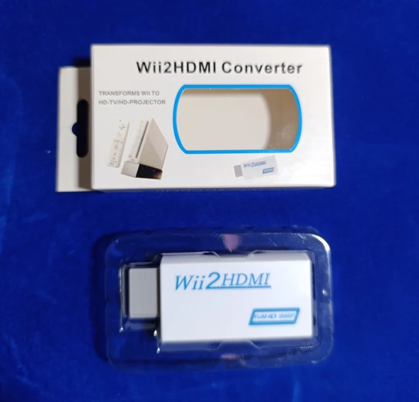 Wii2 Hdmi Tv Kablo Çevirici Adaptör Konverter