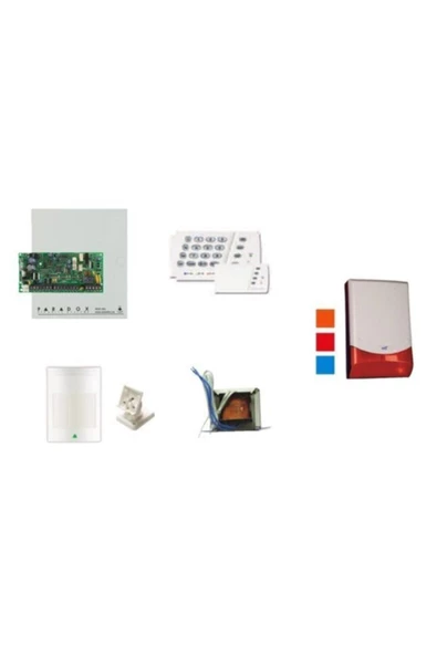 PARADOX Made In Canada Sp4000 Kablolu Alarm Seti - Siren