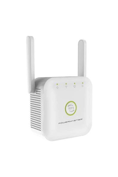 Powermaster DXT POWERMASTER PW WR22 300 MBPS 2 ANTEN WIFI REPEATER+ACCESS POINT