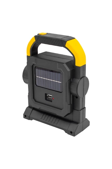 Powermaster HC-7078-D TAŞINABİLİR 3 ÇALIŞMA MODLU 32 SMD LEDLİ TAŞINABİLİR ŞARJLI SOLAR LAMBA - 2